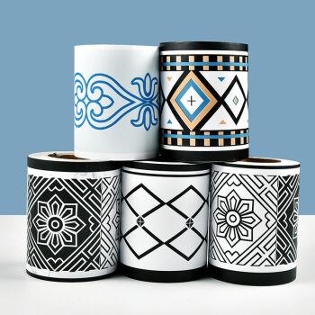 【居家優品】20米踢腳線墻貼防水自粘窗臺面地腳線瓷磚波導線邊框腰線