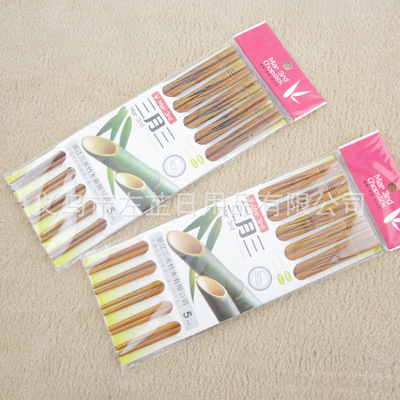 【廠家供應臺灣阿里山藝術筷子/甜竹工藝筷子/環保竹筷/5雙裝】價格,廠家,圖片,刀叉,義烏市左芷日用品-